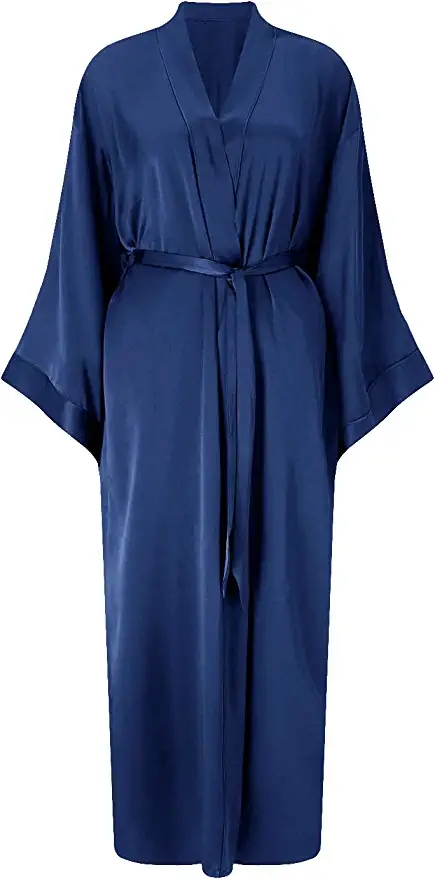 Robe Silk Women - 2021 New Satin Chiffon Robes Bridesmaid