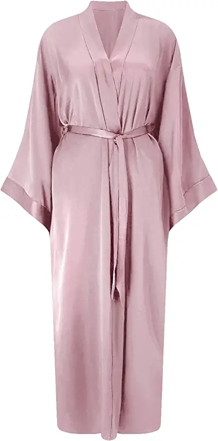 2021 New Satin Chiffon Robes B – Robe Silk Women Bewertung und Preis