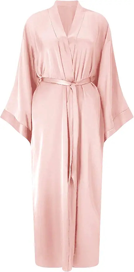 2021 New Satin Chiffon Robes B – Robe Silk Women Bewertung und Preis