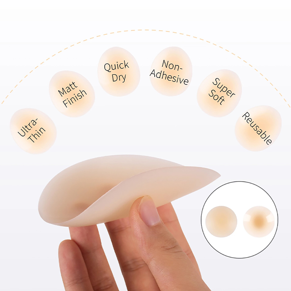 No Glue Self Adhesive Nipple C – Silicone Bra Adhesive Bewertung und Preis
