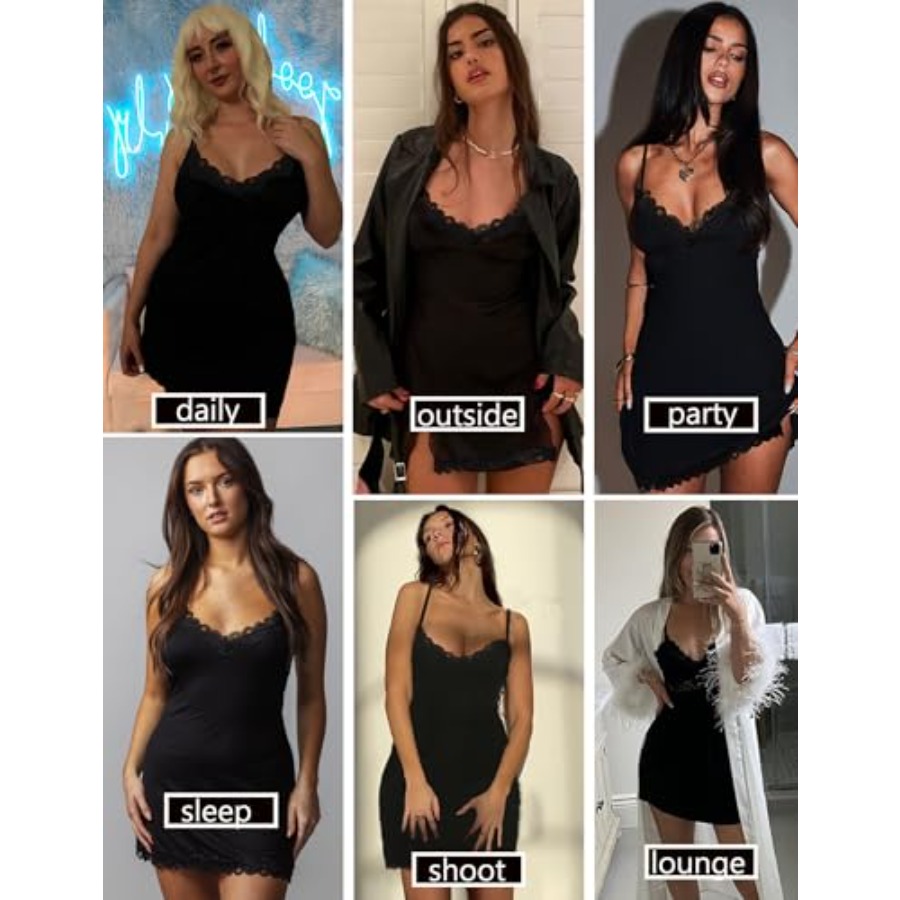 Womens Nightgown Sexy Lace Sle – Babydoll Chemise Night Bewertung und Preis