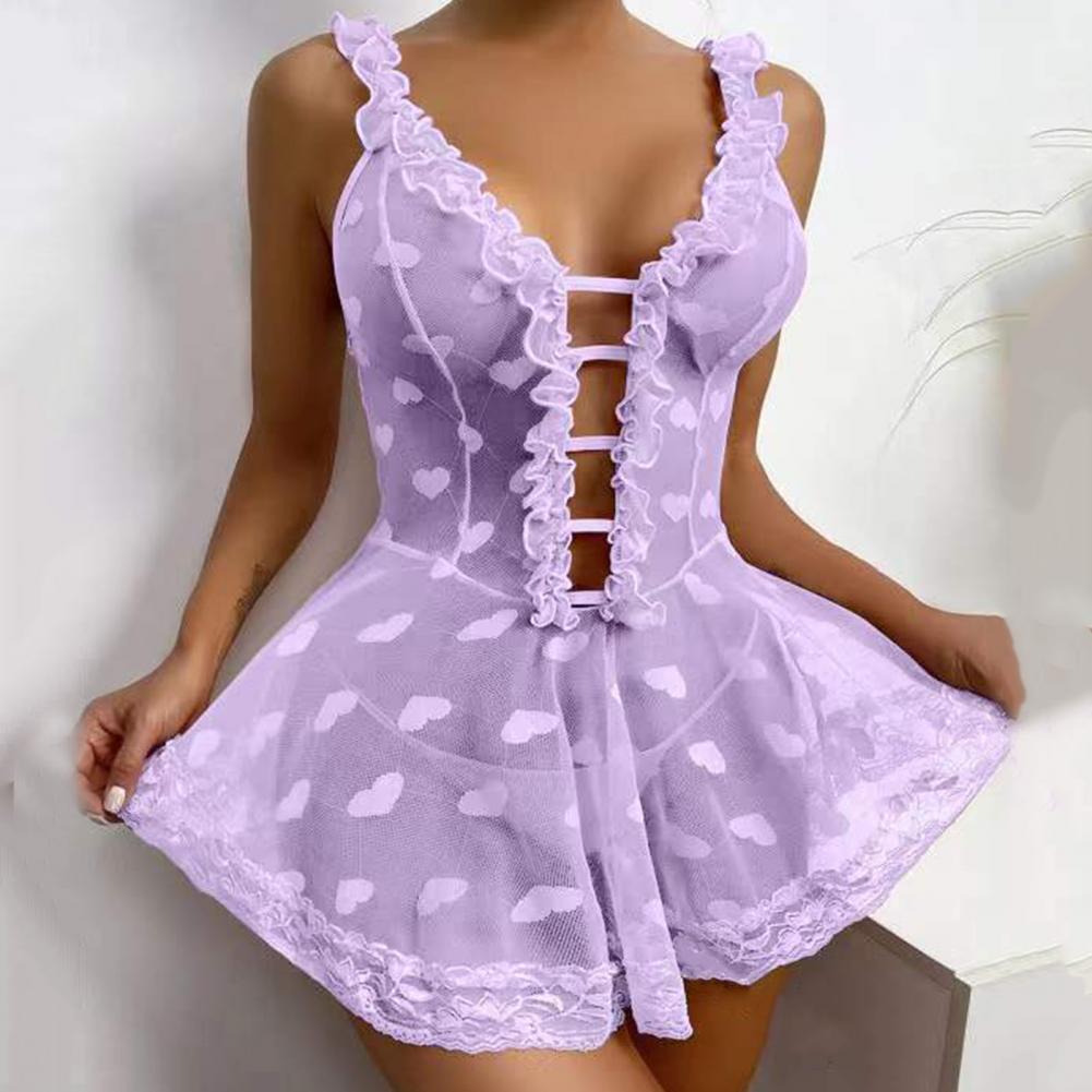 2026 Sexy Night Dress Sleevele – Babydoll Chemise Night Bewertung und Preis