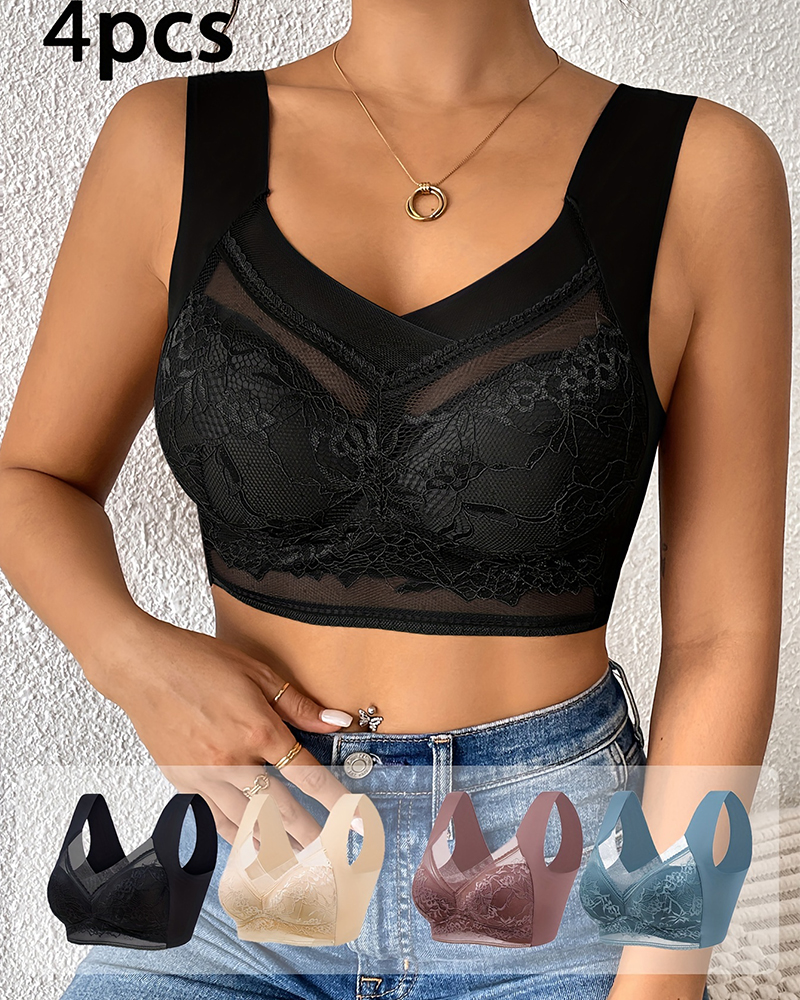 4Pcs Plus Size Women Seamless  – Seamless Underwear Women Bewertung und Preis